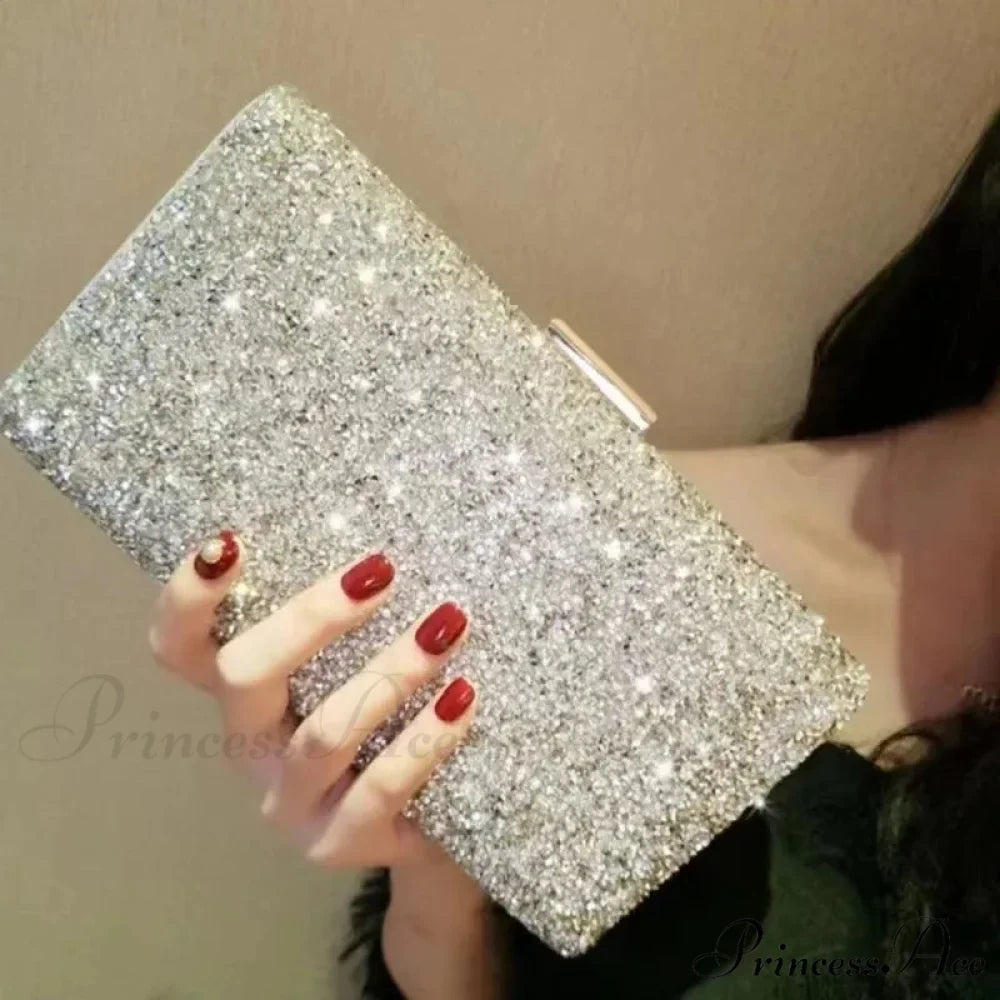 Square Purses Women's Celebration Evening Pouch Bag