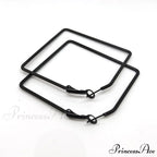 Stainless Steel Big Size Exaggerated Hoop Earrings