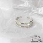 Stainless Steel Casting Double Layer Bamboo Ring