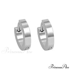 Stainless Steel Rainbow Colorful Hoop Earrings