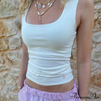 Stellar Gathered Scoop Crop Top