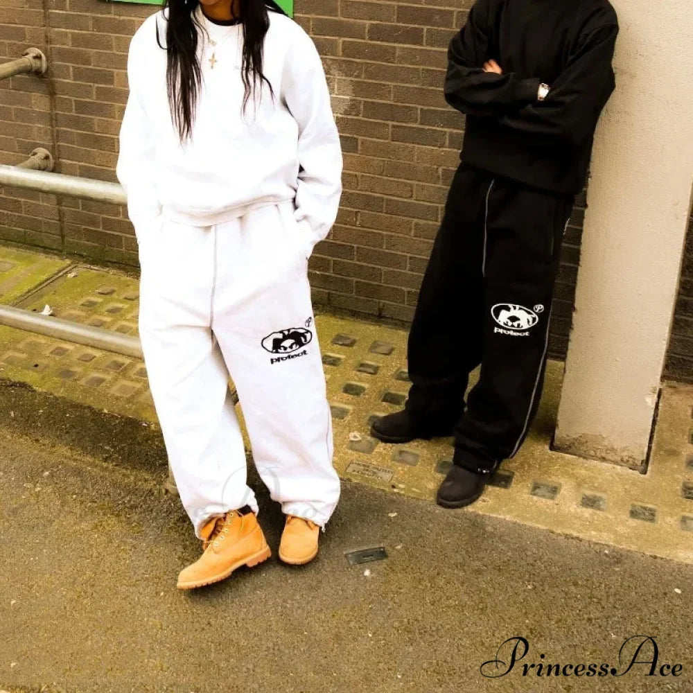 Stitched Turn of the Century Retro Trousers