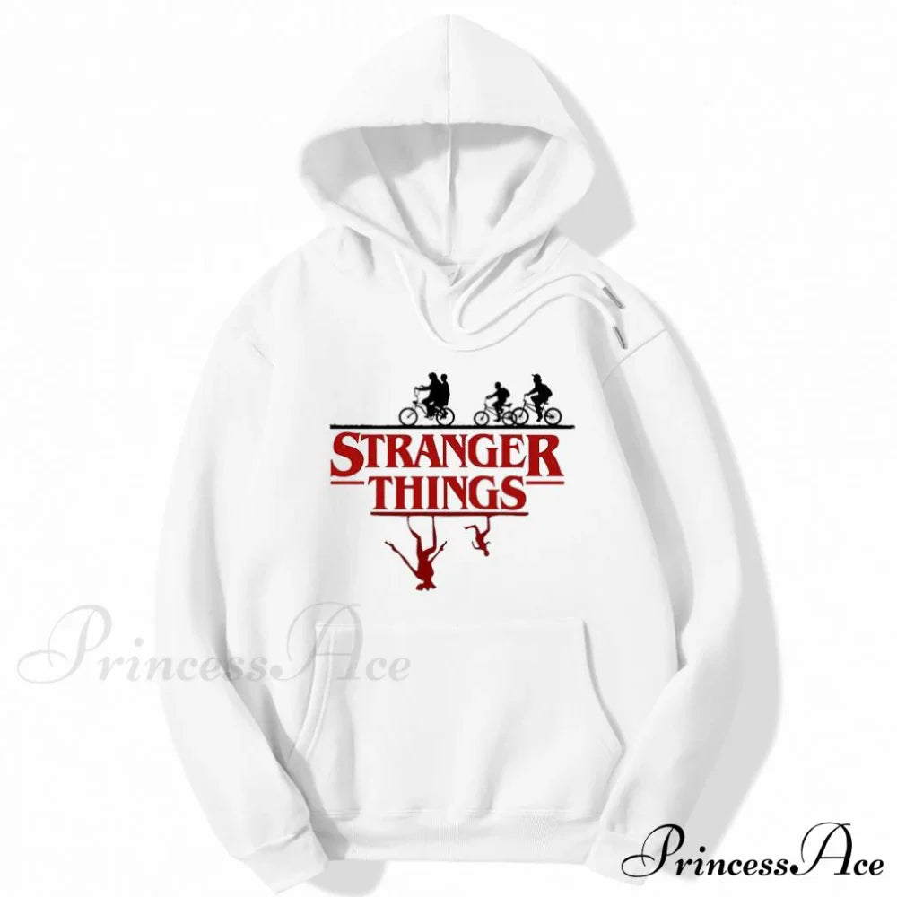 Stranger Things Anime Print Hoodies