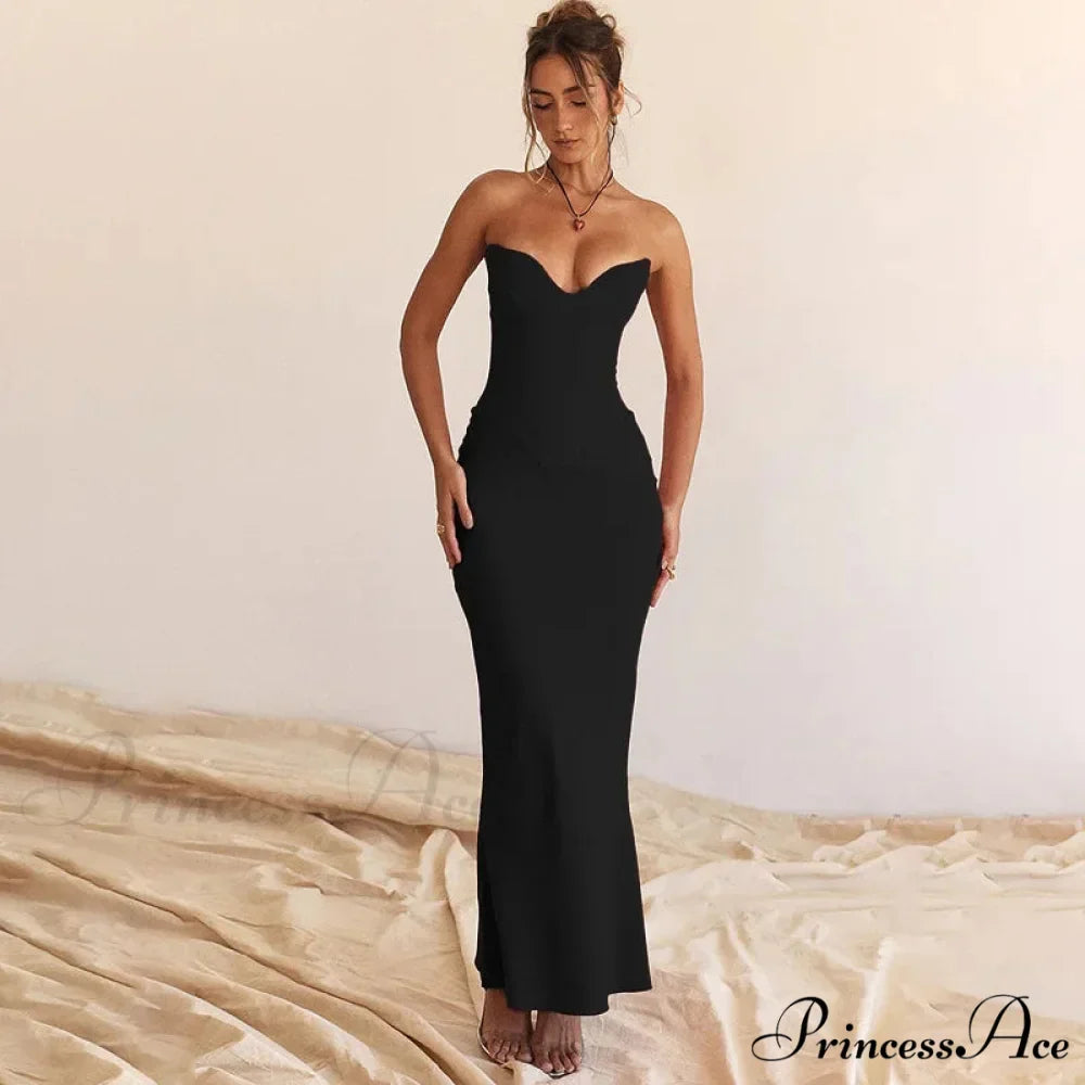 Strapless Corset Mermaid Prom Formal Occasion Luxury Long Mini Maxi Dress