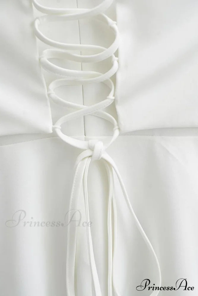 Strappy Lace Patchwork Corset Dress