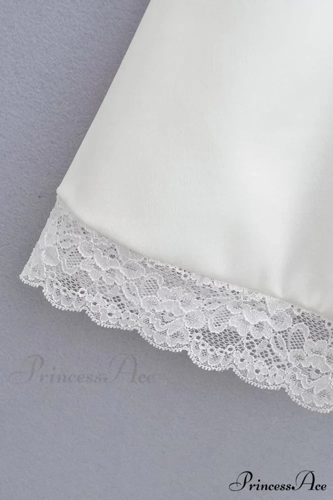 Strappy Lace Patchwork Corset Dress