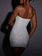 Strappy Sequin Stylish Mini Dress