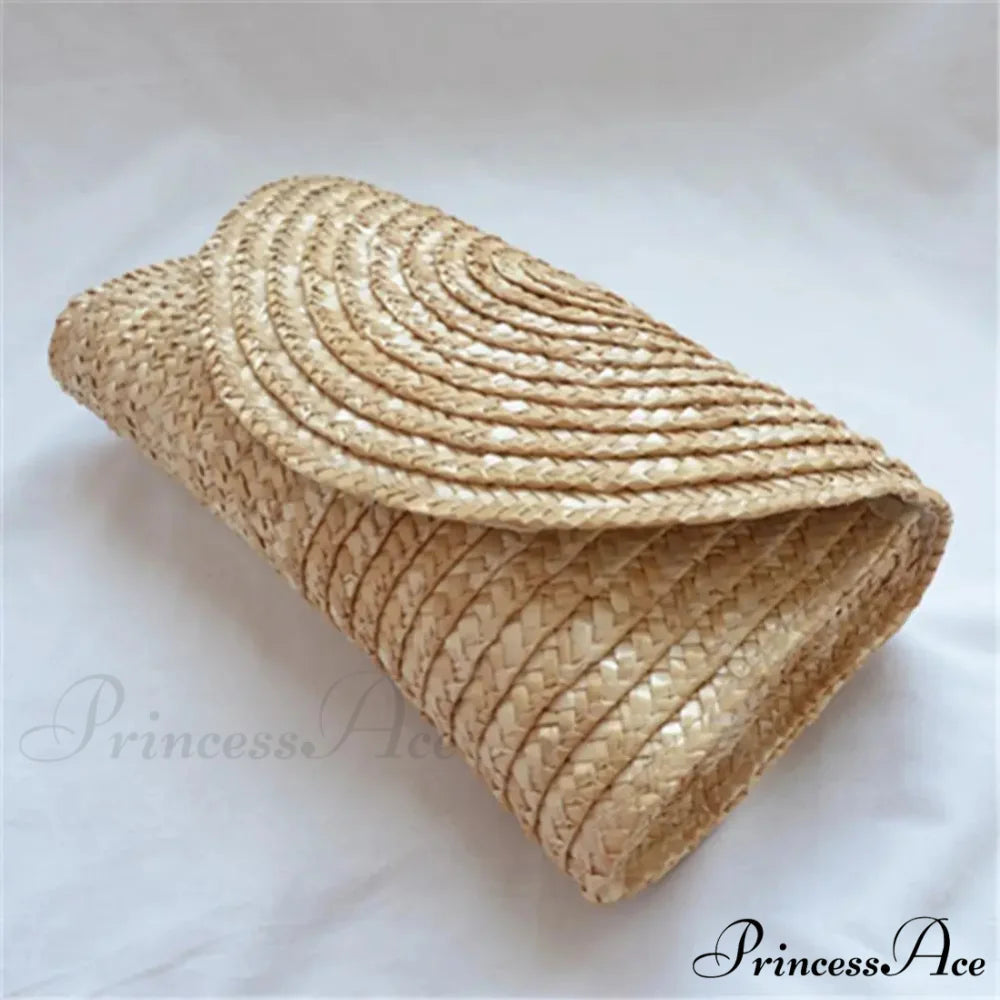 Straw Woven Summer Purse Clutch