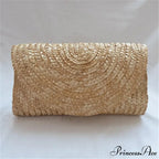 Straw Woven Summer Purse Clutch