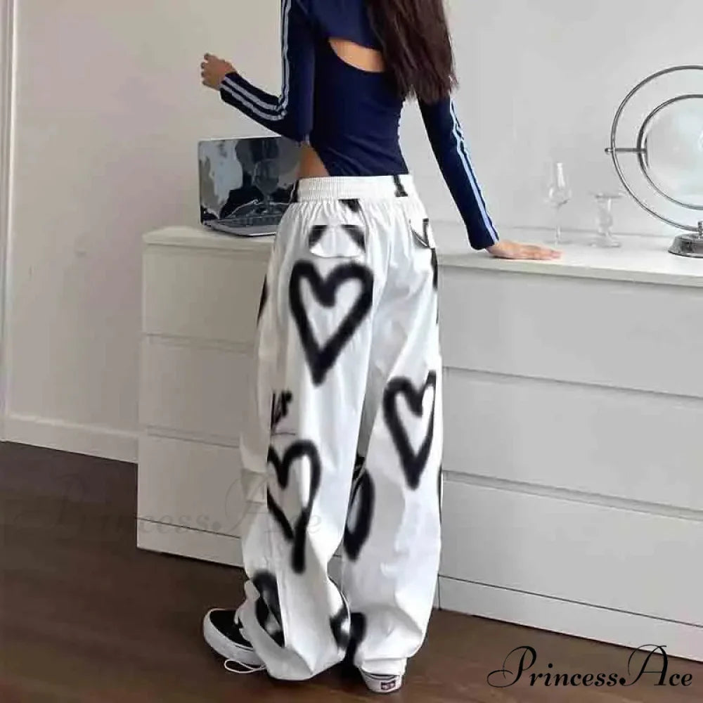 Street Art Rap Baggy Informal Trousers