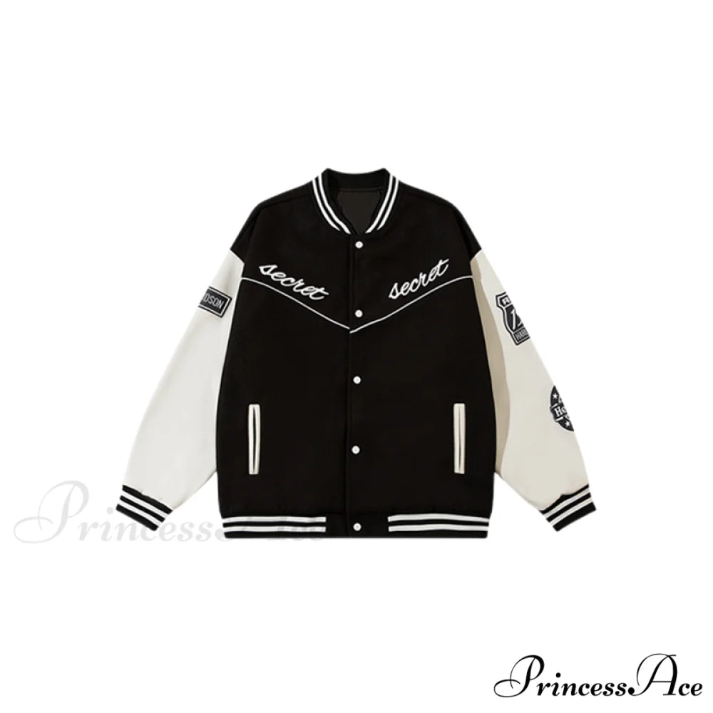 Streetwear Baseball Uniform Jacket