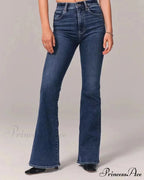 Stretch High Waist Slimming Skinny Flare Women's Casual Fashion Slim fit Small Summer 2024 New Jean