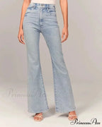 Stretch High Waist Slimming Skinny Flare Women's Casual Fashion Slim fit Small Summer 2024 New Jean