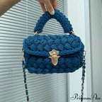 String Knitting Creator Chains Crossbody Purse