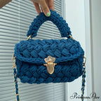 String Knitting Creator Chains Crossbody Purse