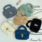 String Knitting Creator Chains Crossbody Purse