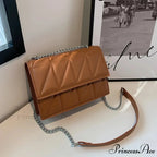 String Strap Flap Needlework Crossbody