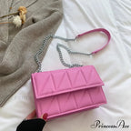 String Strap Flap Needlework Crossbody