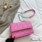 String Strap Flap Needlework Crossbody