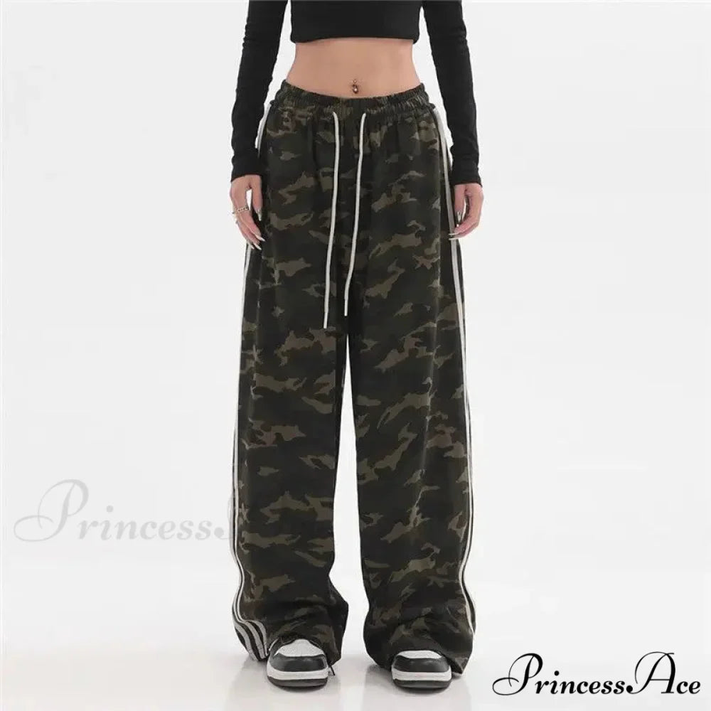 Striped Baggy Jogging Trousers