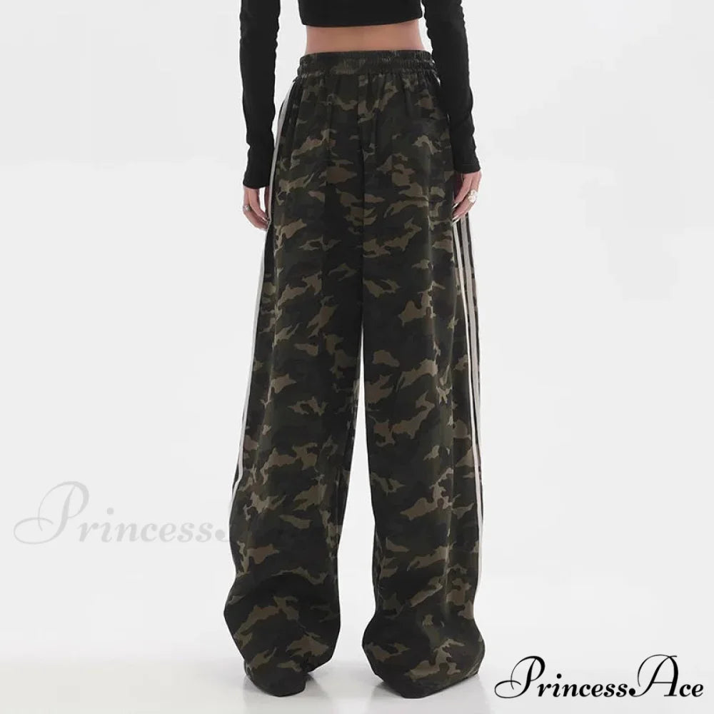 Striped Baggy Jogging Trousers