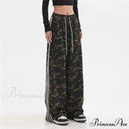 Striped Baggy Jogging Trousers