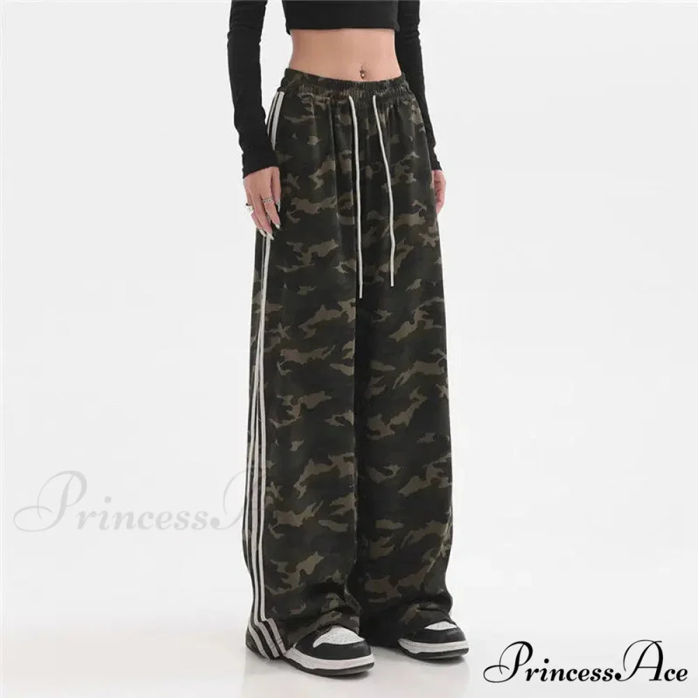 Striped Baggy Jogging Trousers