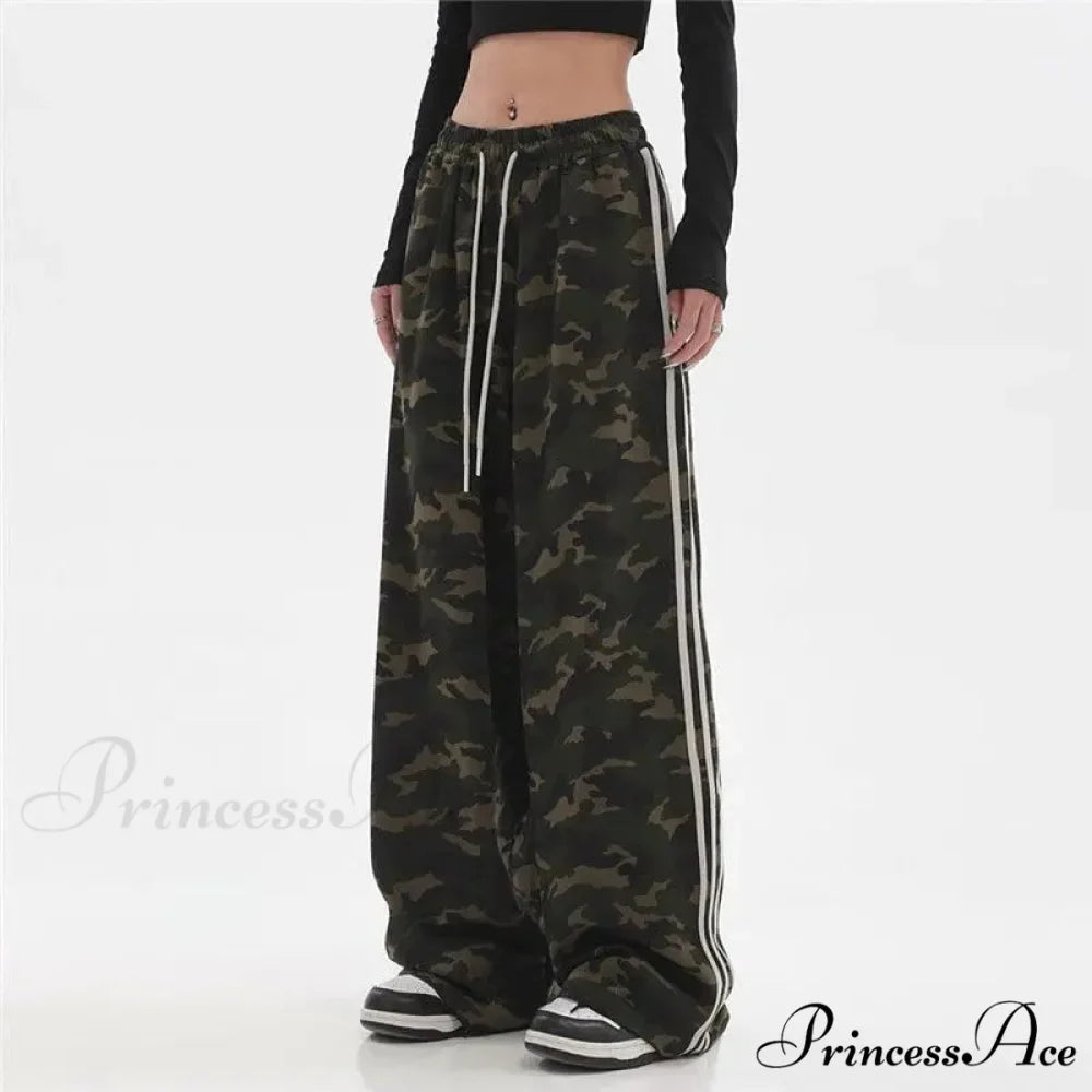 Striped Baggy Jogging Trousers