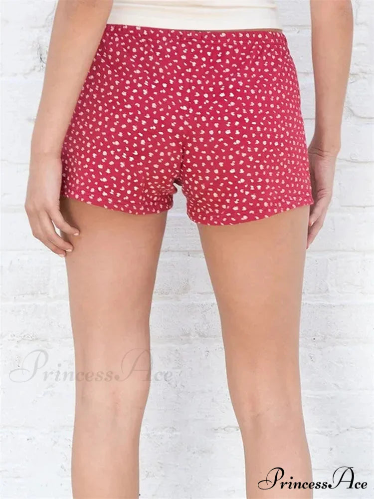 Striped Blooming Button Celebration Short