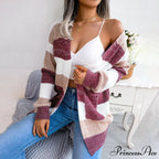 Striped Cardigan