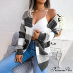 Striped Cardigan