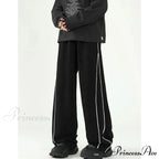 Striped Sweatpants Baggy Trousers