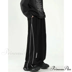 Striped Sweatpants Baggy Trousers
