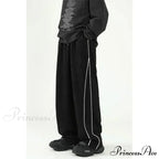 Striped Sweatpants Baggy Trousers