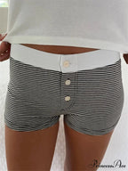 Strong Love Pattern Stretchy Brief