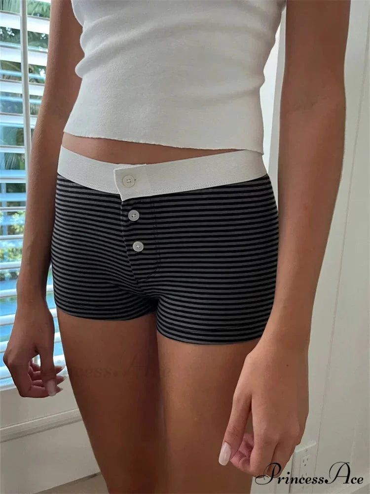 Strong Love Pattern Stretchy Brief