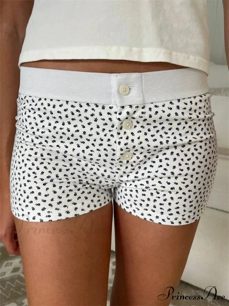 Strong Love Pattern Stretchy Brief