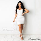 Stunner Status Stylish Strapless Mini Dress