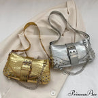 Stylish 2000s Folded Armpit Shoulder Bag