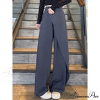 Stylish Antique Dark Suit Trousers Women
