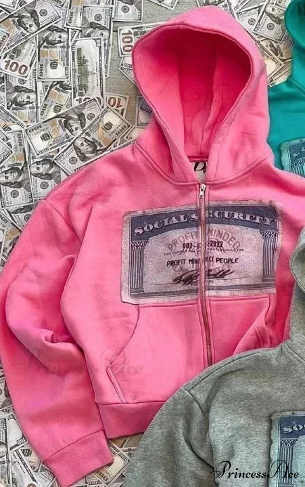 Stylish Brand Printed Hoodie