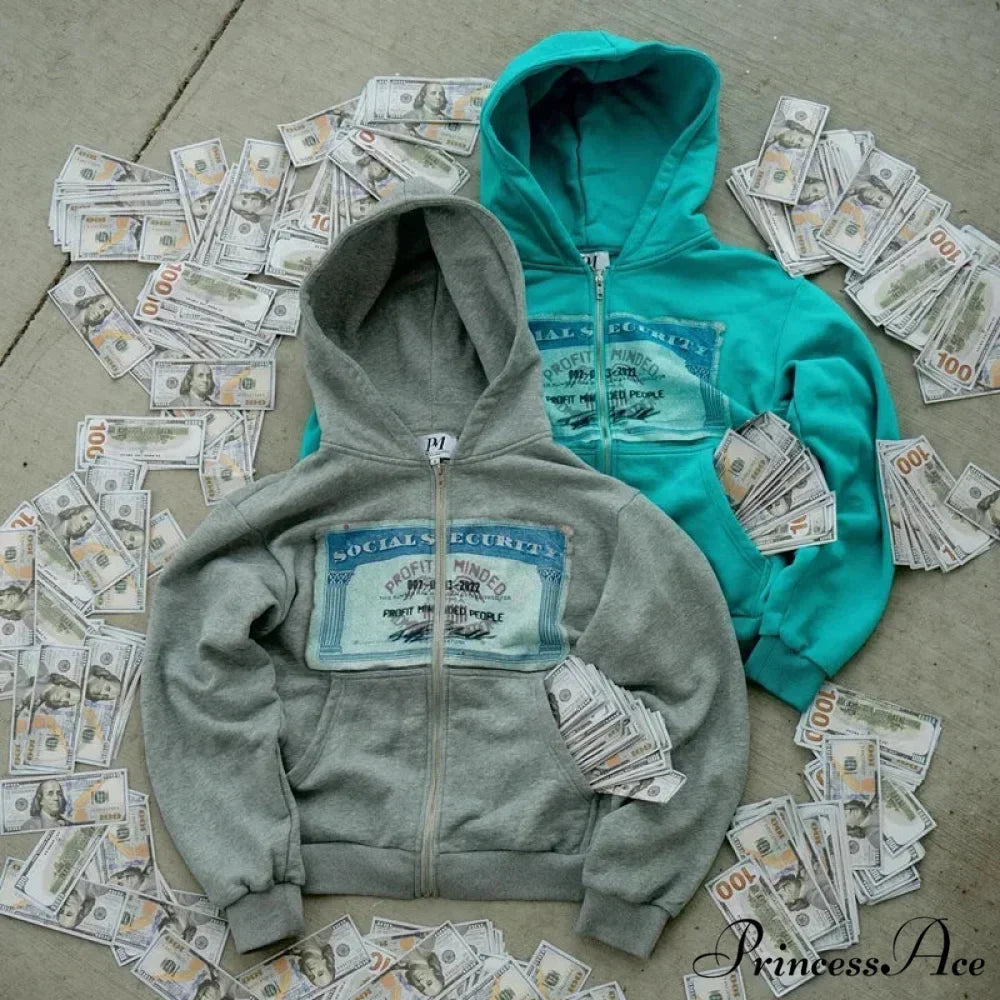 Stylish Brand Printed Hoodie