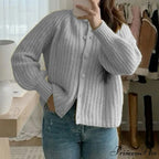 Stylish Button Up Retro 2000s Cardigan