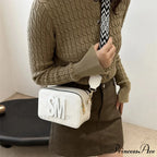 Stylish Cheetah Pattern Characters Crossbody Bag