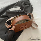 Stylish Cheetah Pattern Characters Crossbody Bag