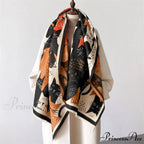 Stylish Chunky Shawl Wrap Wool Scarf