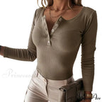 Stylish Crew Neck Solid Tailored Knit Top