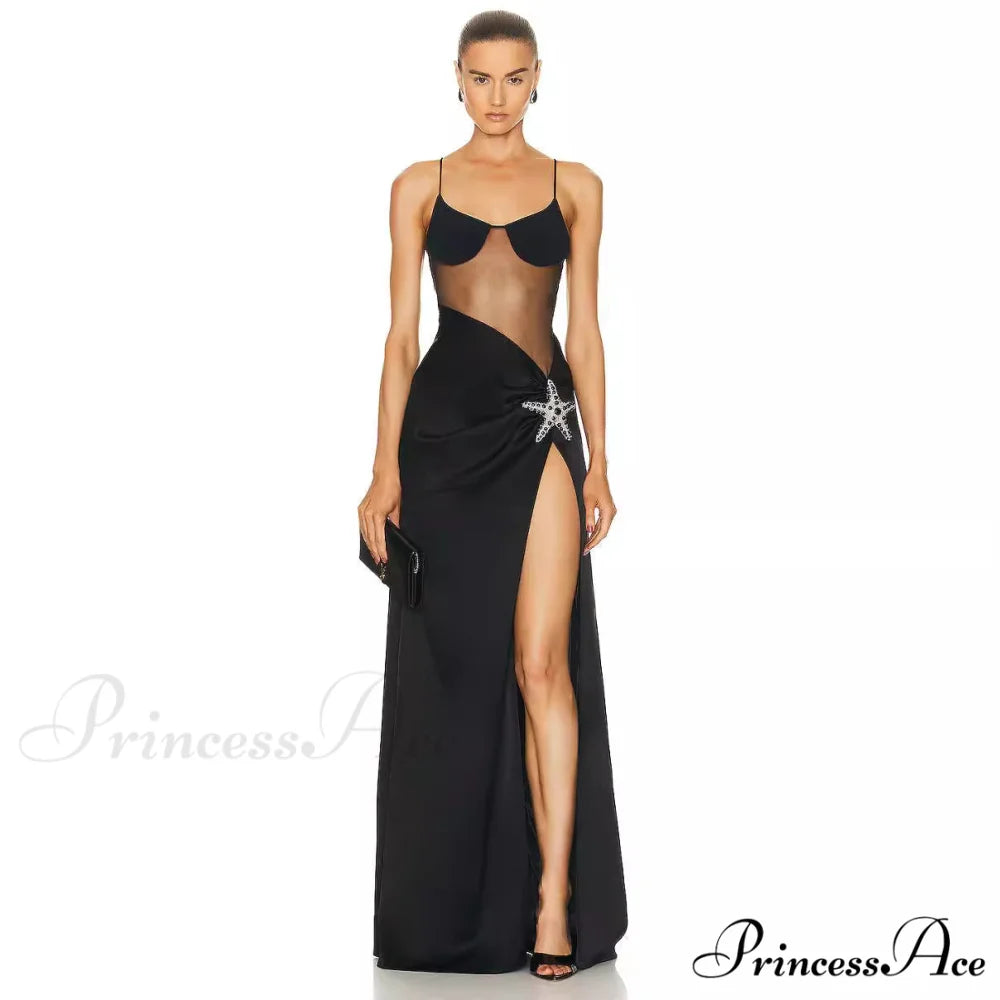 Stylish Crystal Off-Shoulder Bandage Dress Prom Dress