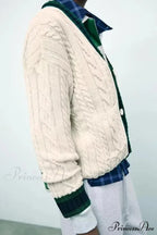 Stylish Eight Limb V-neck Cardigan