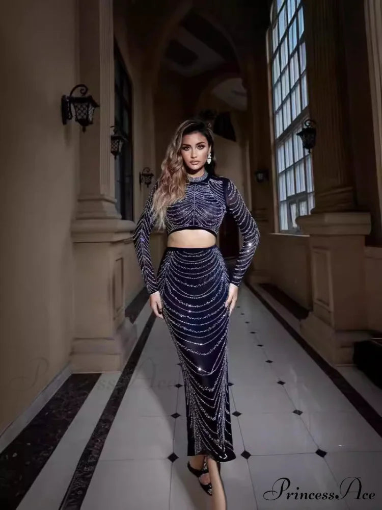 Stylish Elegant Strapless Prom Gown